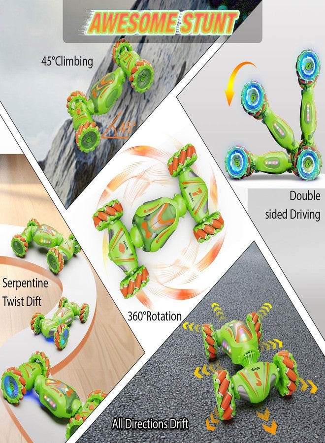 Nicella Gesture Sensing RC Stunt Car, Remote Control Car for Boys Toys Age 6-8-12, 4WD Hand Controlled RC Twist with Light & Music, Cool and Ideas Gifts for Kids Age 7 9 10 11 12 Years - Image 3